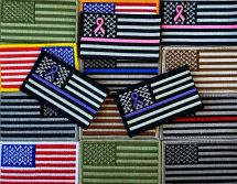 USA FLAG PATCHES & FLAG PINS